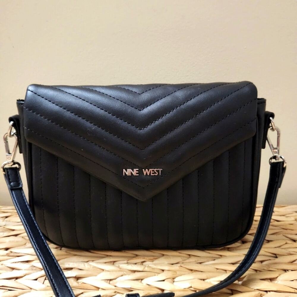 NINE WEST bag Sleigh Mini bag Crossbody in black